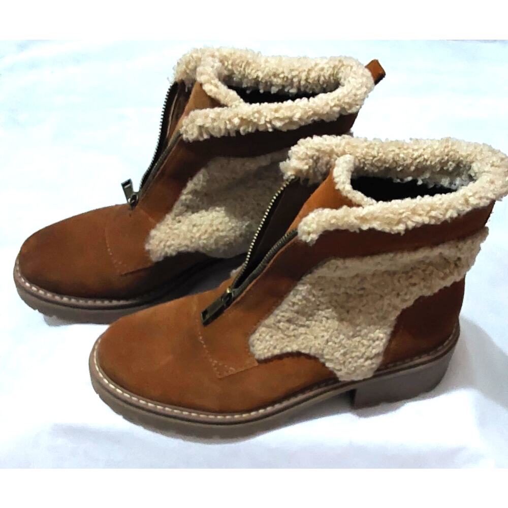 Naturalizer Jett Suede Ankle Boots 10
